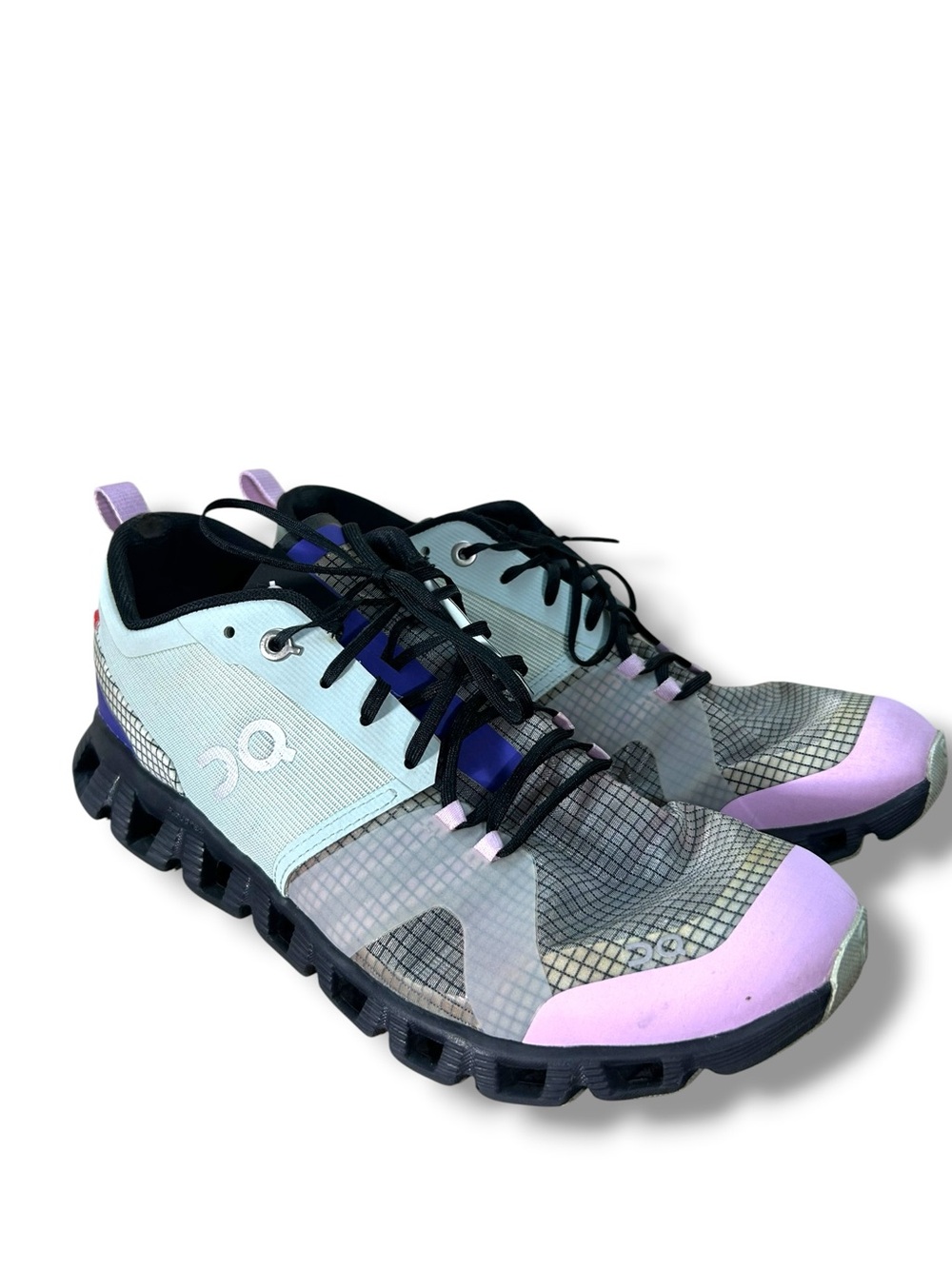 On Running Women's Sneakers in Light Blue, Lavender, Black